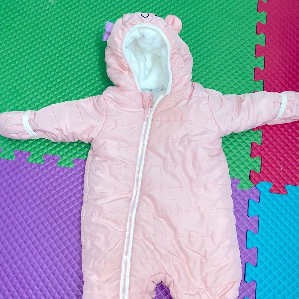 Winter baby snowsuit